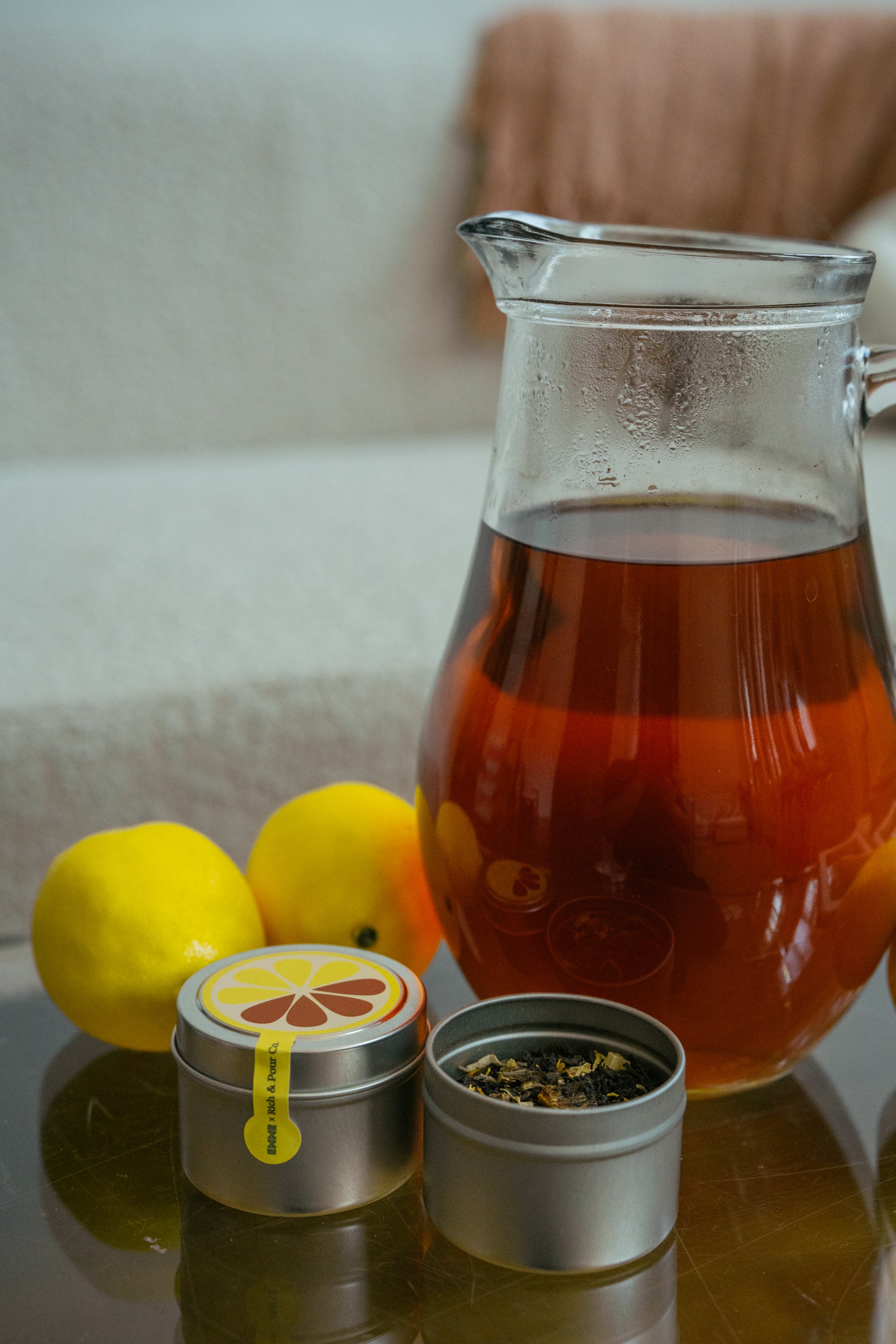 Lemon Black Tea - Rich And Pour