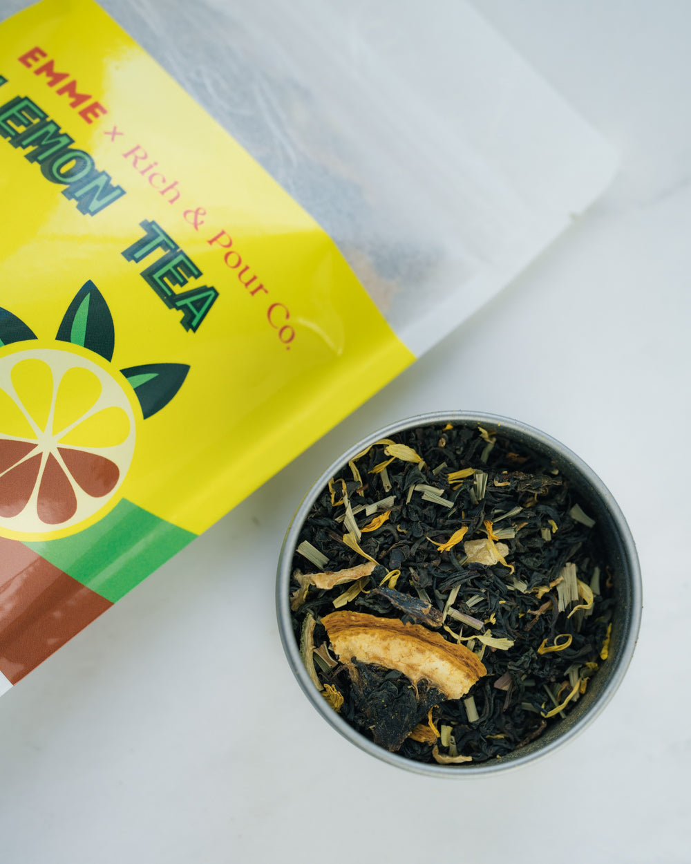 Lemon Black Tea - Rich And Pour