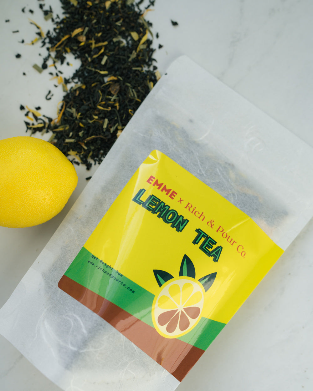 Lemon Black Tea - Rich And Pour