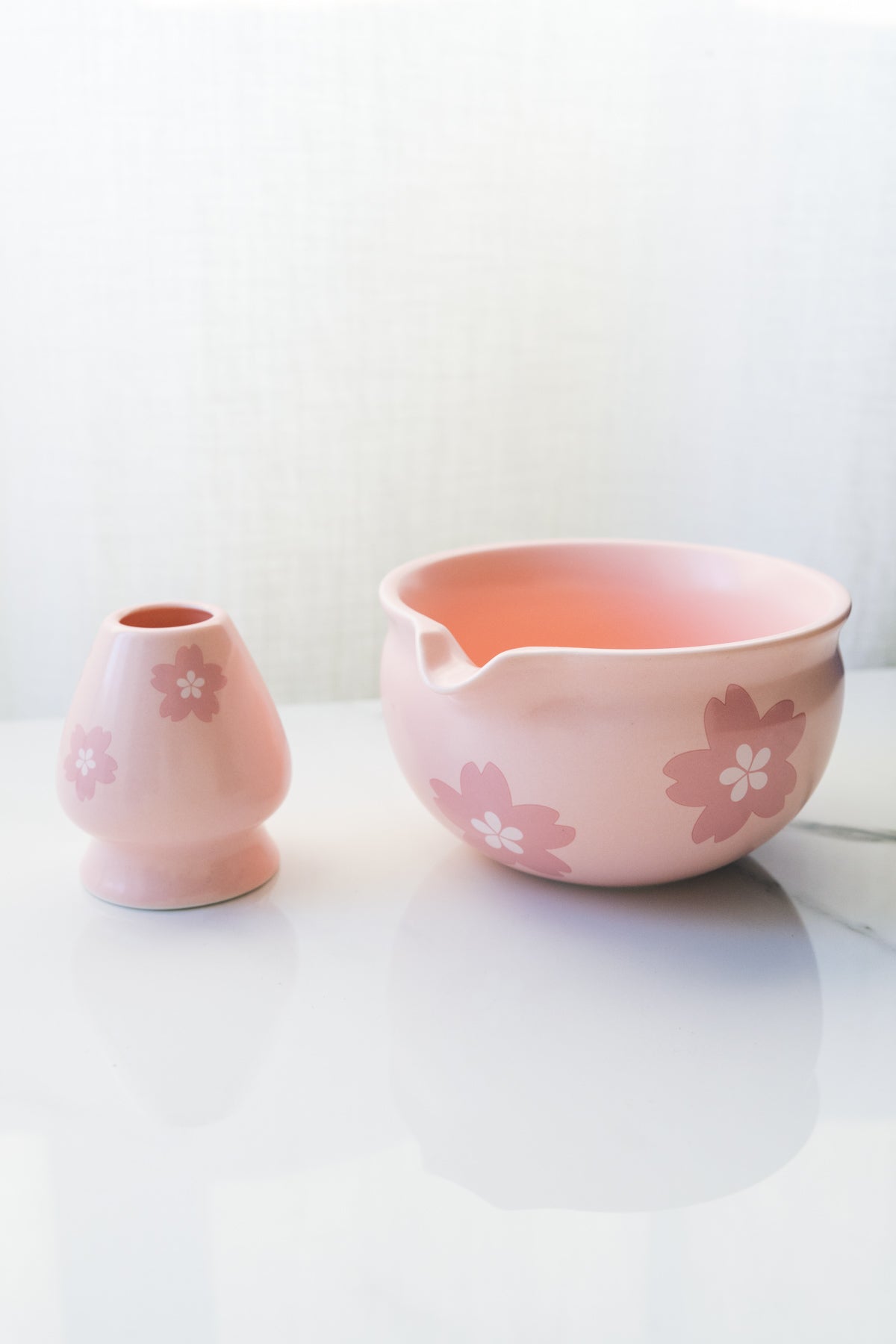 Matcha Tea Ceremony Set – Pink Traditional Japanese Kit - Rich And Pour