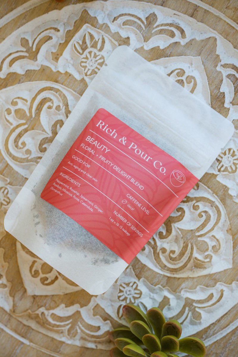Beauty: Floral + Fruity Delight Blend - Rich And Pour