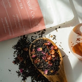 Black Rose - Rose Black Tea Blend - Rich And Pour