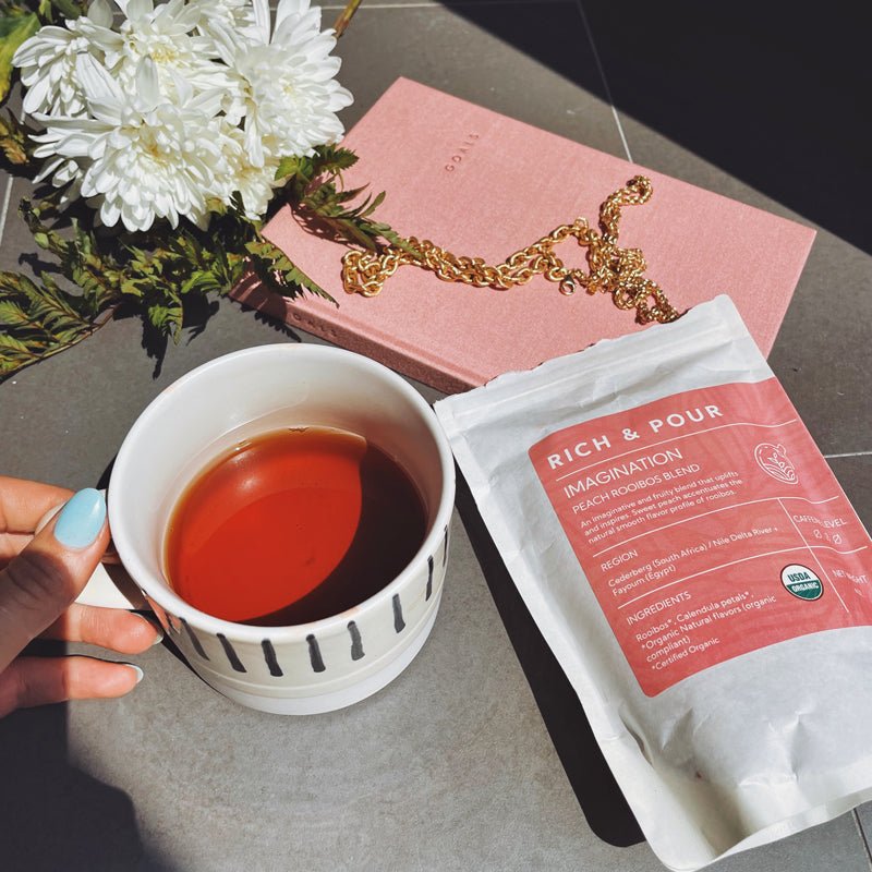 Imagination - Peach Rooibos Blend - Rich And Pour