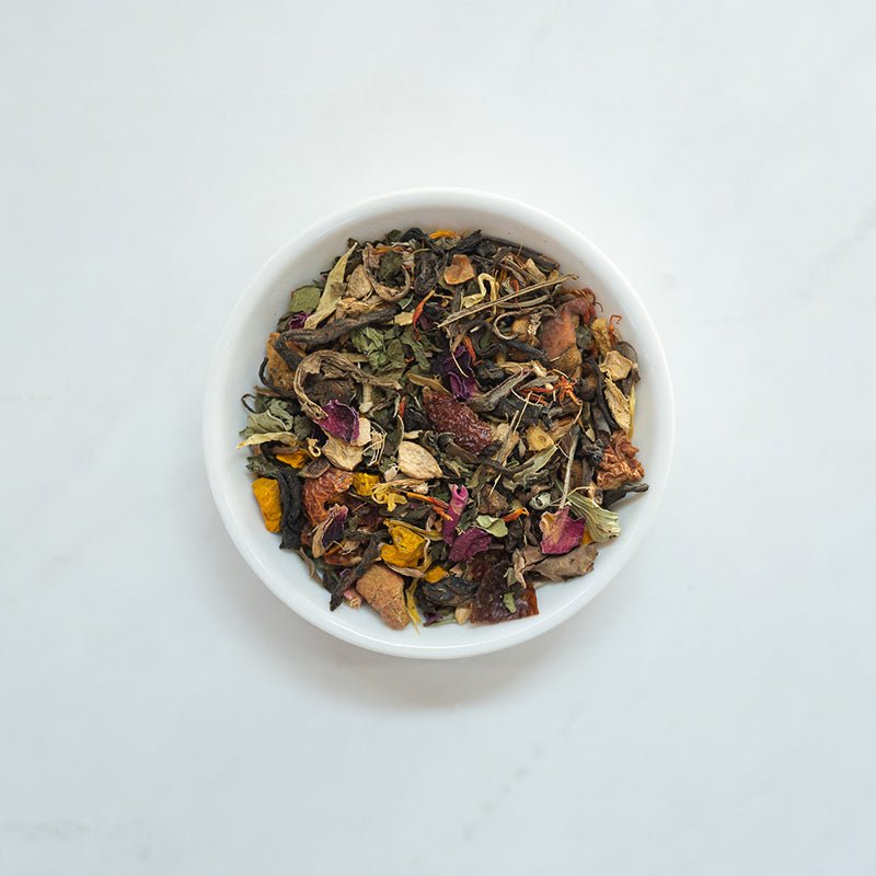 Recovery: Ginger + Turmeric Pu-erh Blend - Rich And Pour