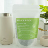 Refresh - Cucumber & Watermelon Green Tea Blend - Rich And Pour