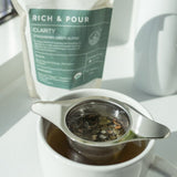 Stainless Steel Tea Infuser Mesh Strainer for Loose Leaf Tea - Rich And Pour