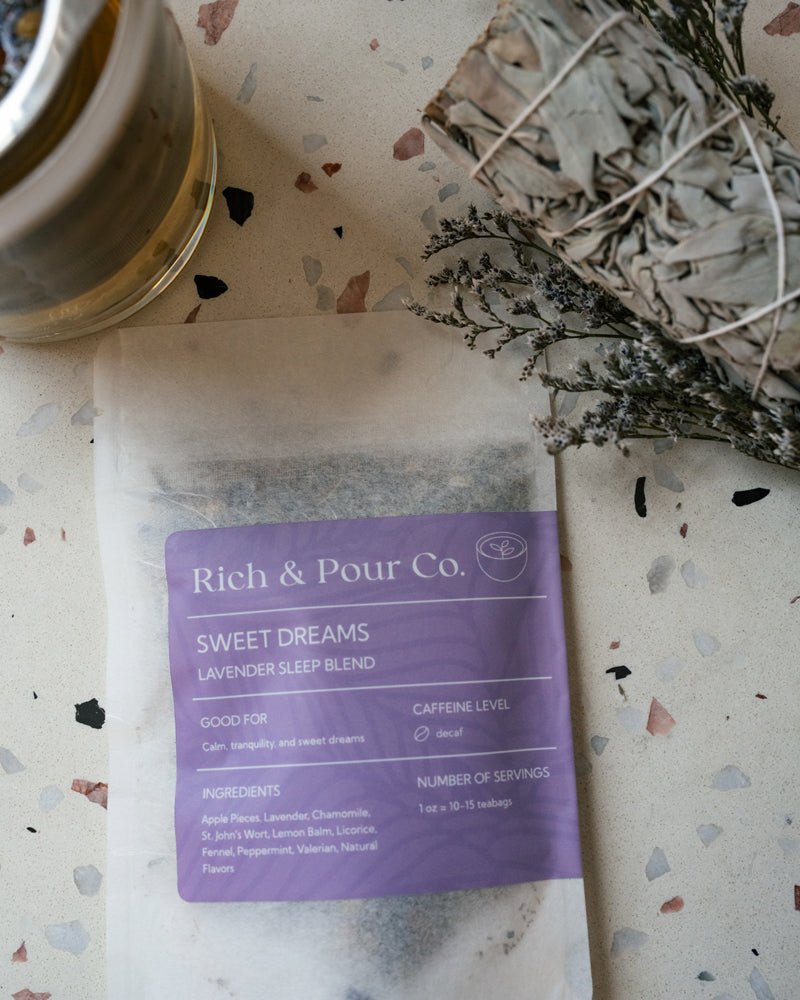 Sweet Dreams: Lavender Sleep Blend - Rich And Pour