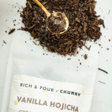 Vanilla Hojicha Tea - Rich And Pour