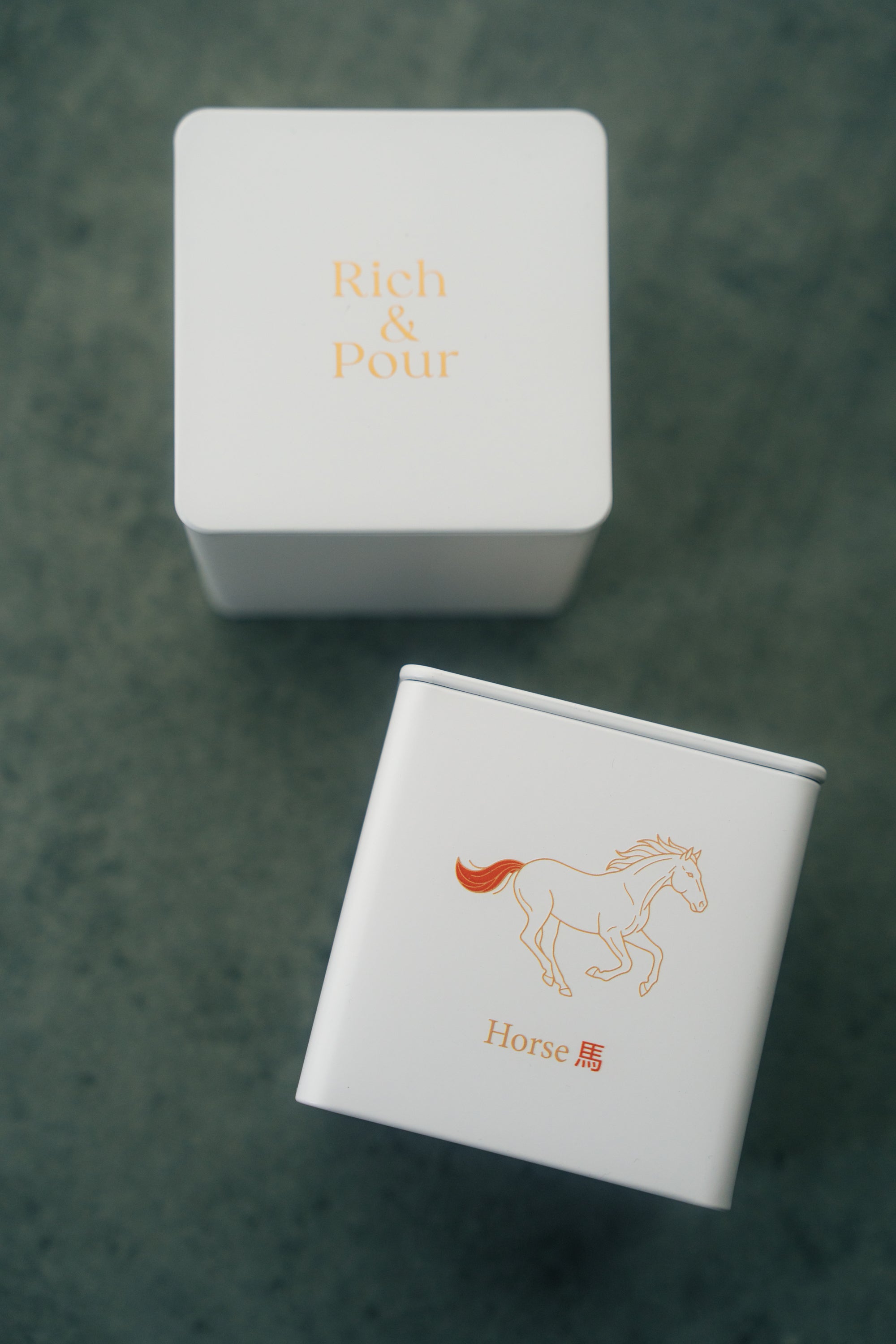 Chinese Zodiac Tea Tin - Personalized Zodiac Gift - Rich And Pour