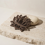 Lotus Coaster – Modern Tea & Drink Coaster (Heat-Resistant, Lightweight)