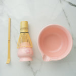 Matcha Tea Ceremony Set –  Pink Traditional Japanese Kit - Rich And Pour