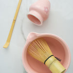 Matcha Tea Ceremony Set –  Pink Traditional Japanese Kit - Rich And Pour