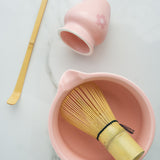 Matcha Tea Ceremony Set –  Pink Traditional Japanese Kit - Rich And Pour