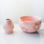 Matcha Tea Ceremony Set –  Pink Traditional Japanese Kit - Rich And Pour