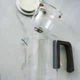 Magnetic Release Glass Teapot with Tea Infuser