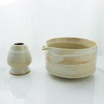 Matcha Tea Ceremony Set –  Cream Traditional 4-Piece Japanese Kit (Copy) - Rich And Pour