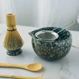 Matcha Tea Ceremony Set – Green Traditional 6-Piece Japanese Kit