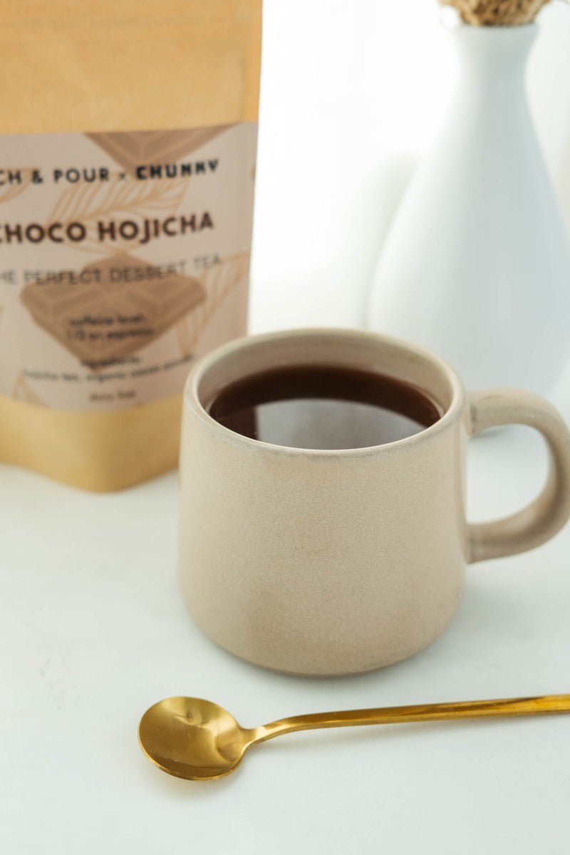 Choco Hojicha Tea - Rich And Pour