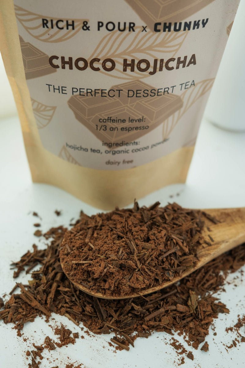Choco Hojicha Tea - Rich And Pour