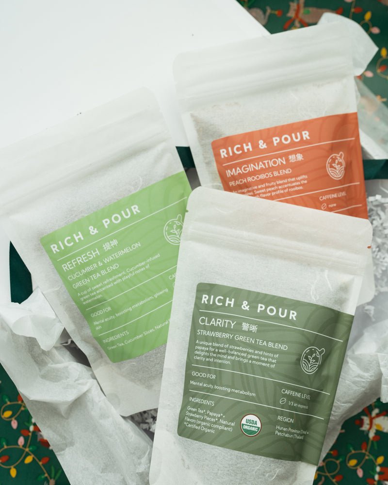 Fruity & Fresh Bundle + FREE Strainer - Rich And Pour