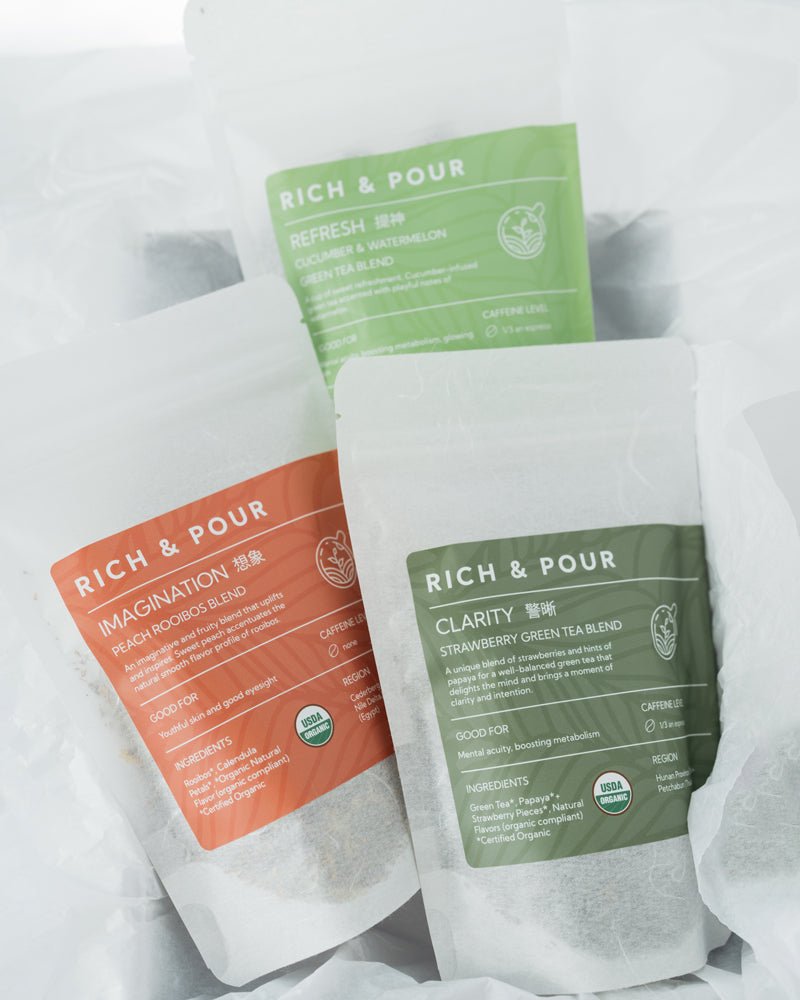 Fruity & Fresh Bundle + FREE Strainer - Rich And Pour