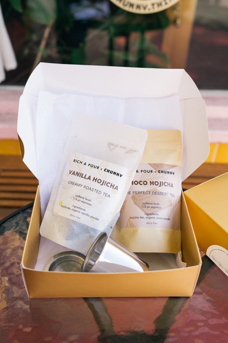 Ho Ho Hojicha Gift Set - Rich And Pour