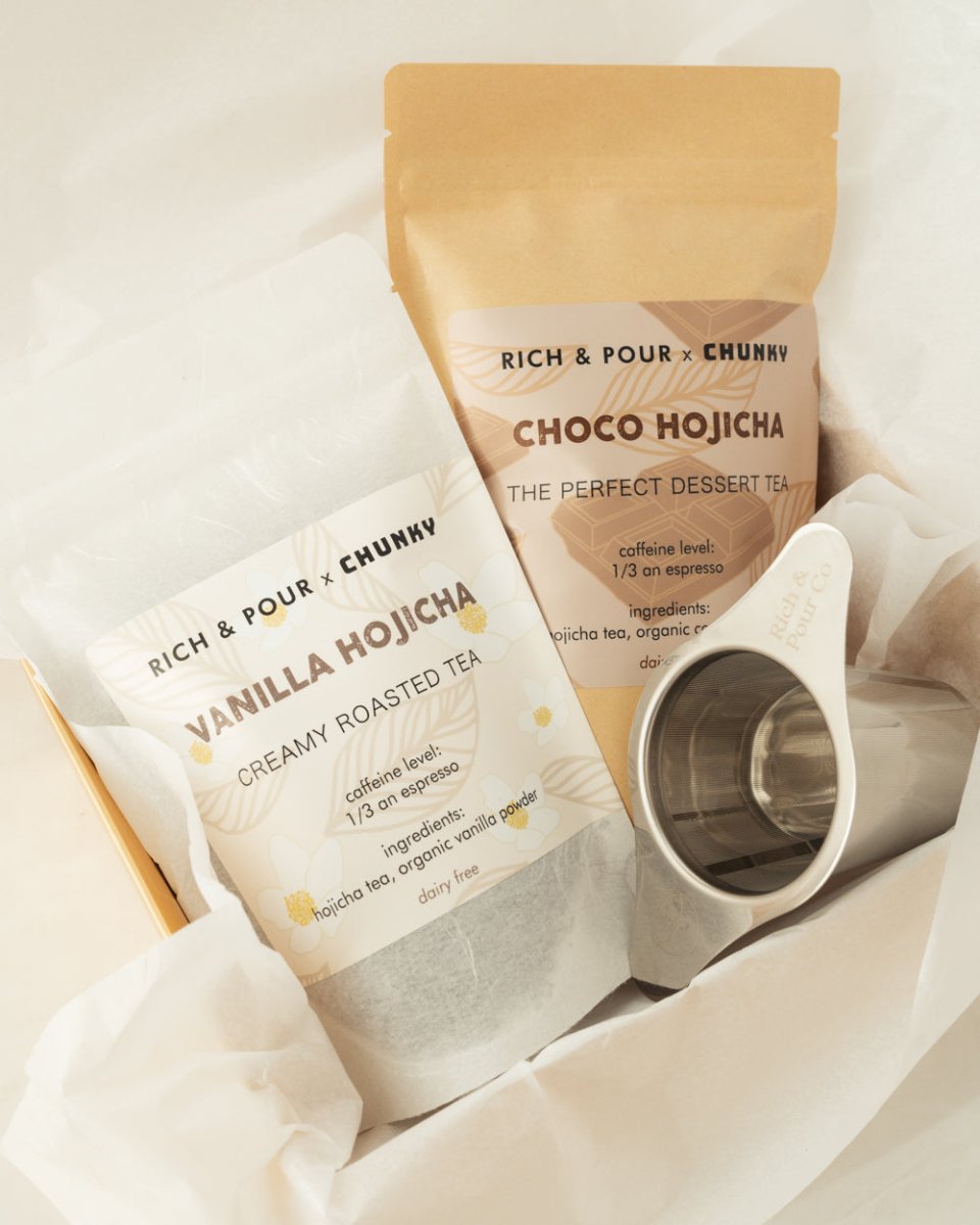 Ho Ho Hojicha Gift Set - Rich And Pour