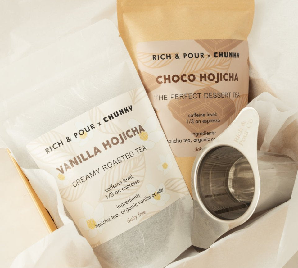Ho Ho Hojicha Gift Set - Rich And Pour