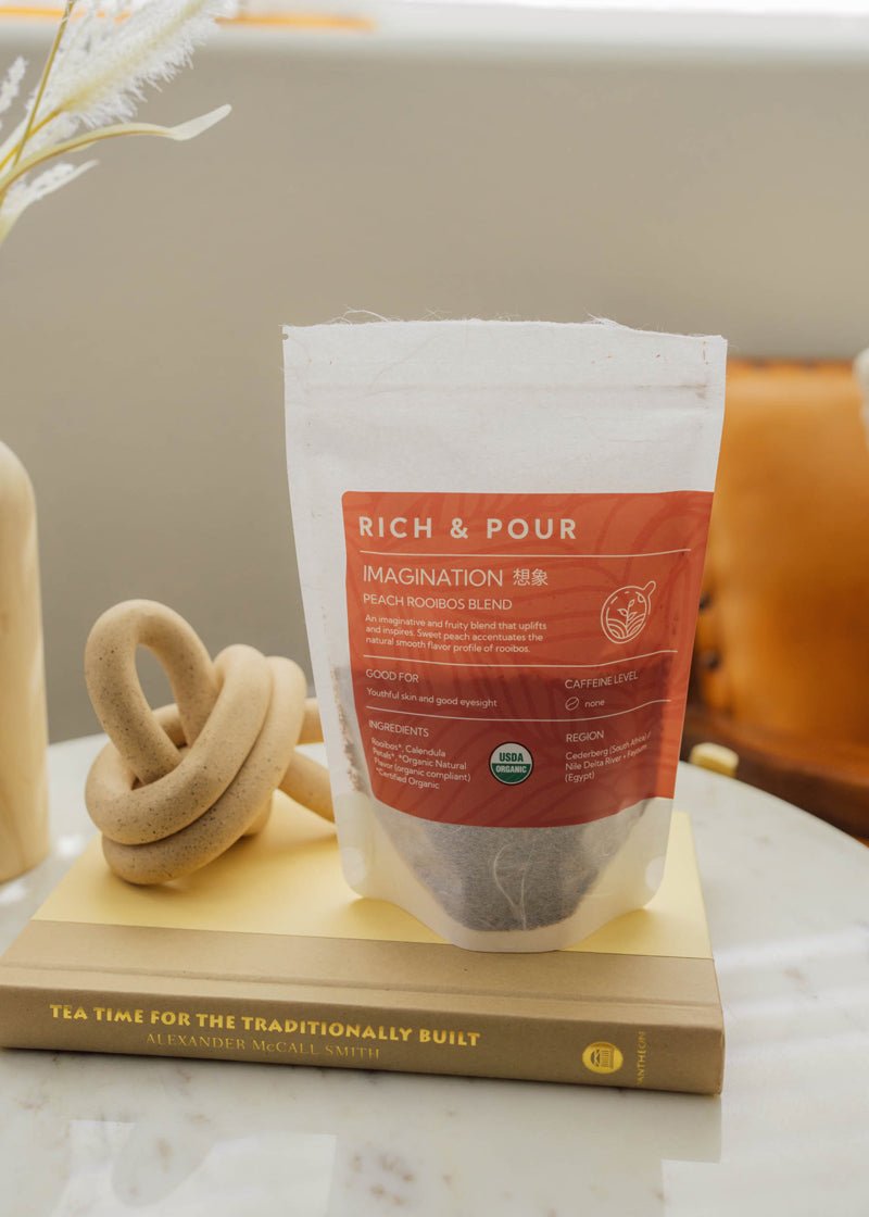 Imagination - Peach Rooibos Blend - Rich And Pour