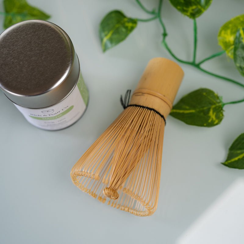 Matcha Bamboo Whisk 84 Prong Chasen - Rich And Pour