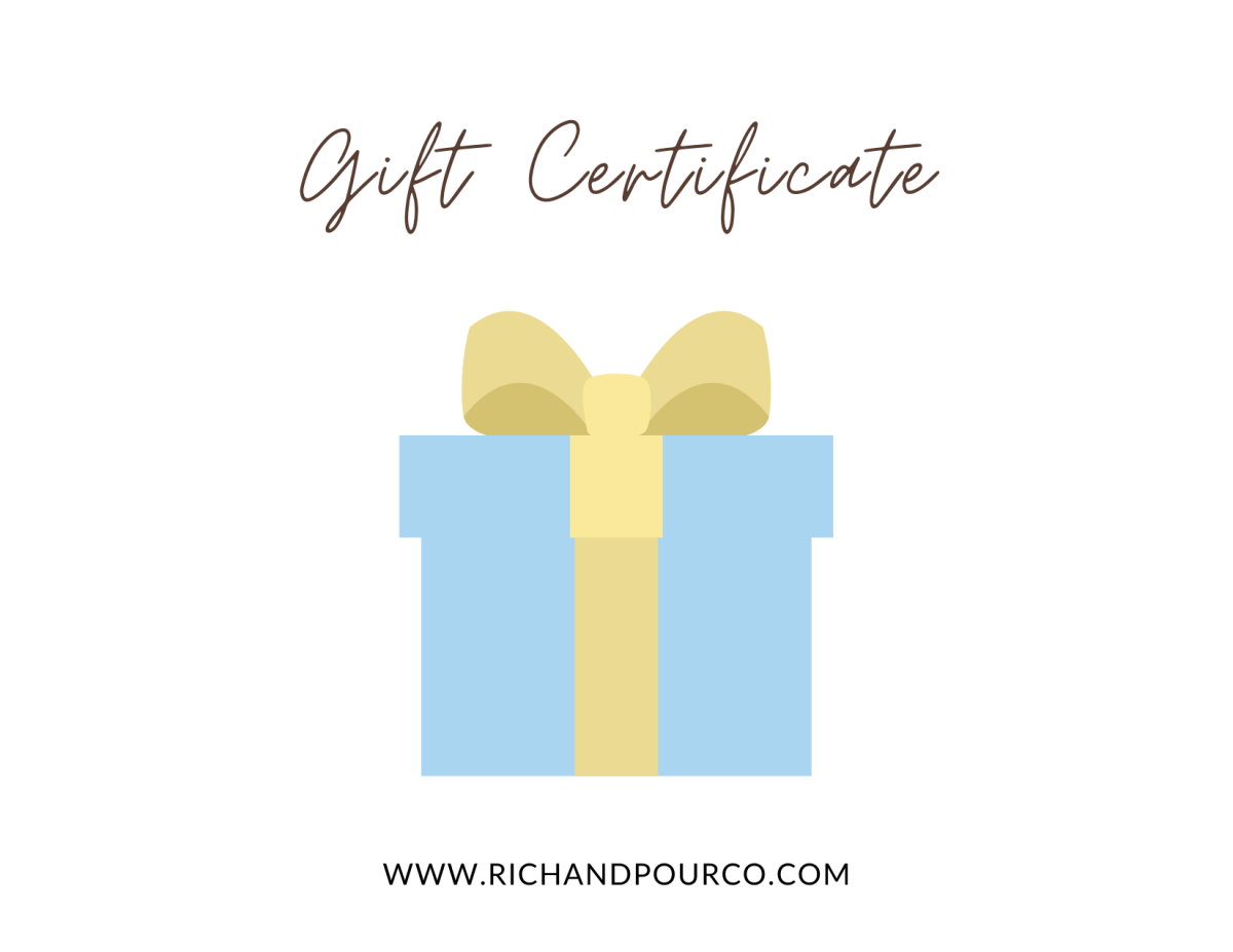 Rich & Pour Gift Card - Rich And Pour