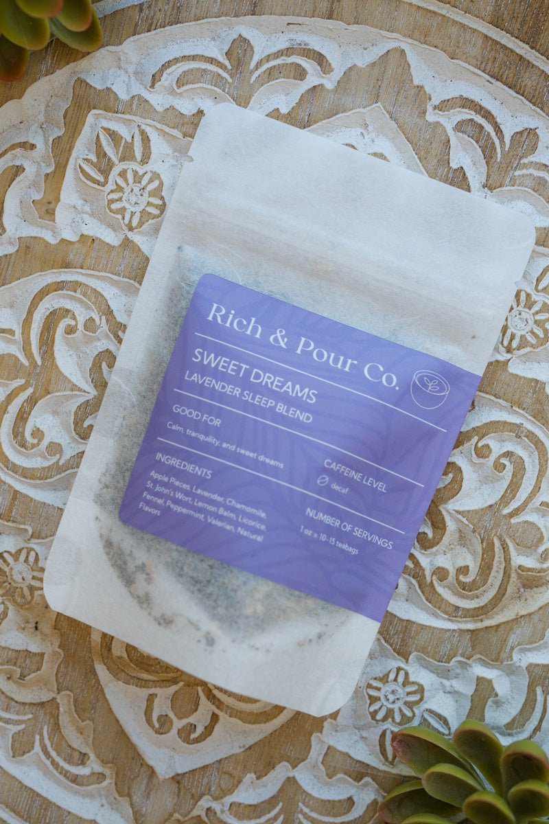 Sweet Dreams: Lavender Sleep Blend - Rich And Pour