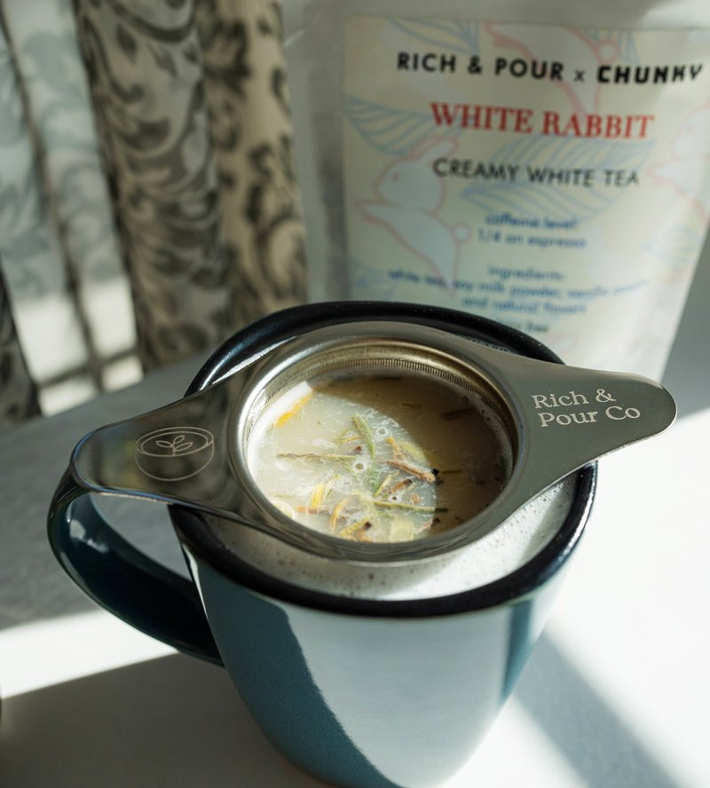 White Rabbit - Creamy White Tea Blend - Rich And Pour